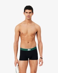 3-Pack Stretch Jersey Crocodile Trunks