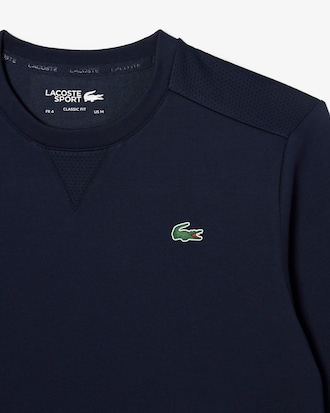 Men's Mesh Panel Sweatshirt