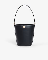 Small Tennis Bliss Leather Bucket Bag