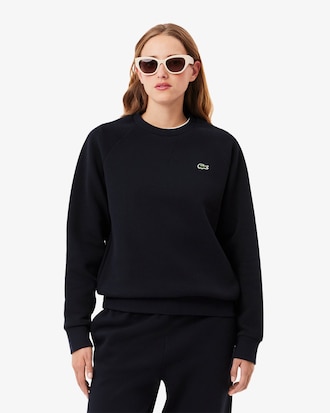 Women's Crew Neck Piqué Sweatshirt