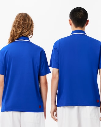 Unisex Lacoste x CLOT Loose Fit Ultra Dry Jersey Polo