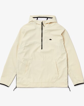 Men&rsquo;s Hooded Lightweight Hybrid Pullover Jacket