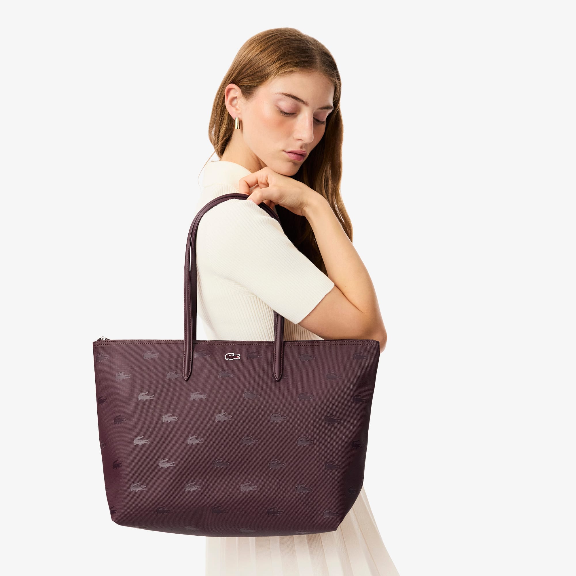 Large Zipped Tote - Tote Bags - New In 2026 | Lacoste