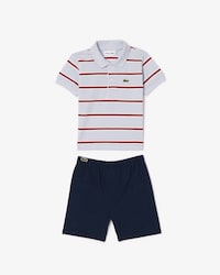 Babies' Striped Cotton Set