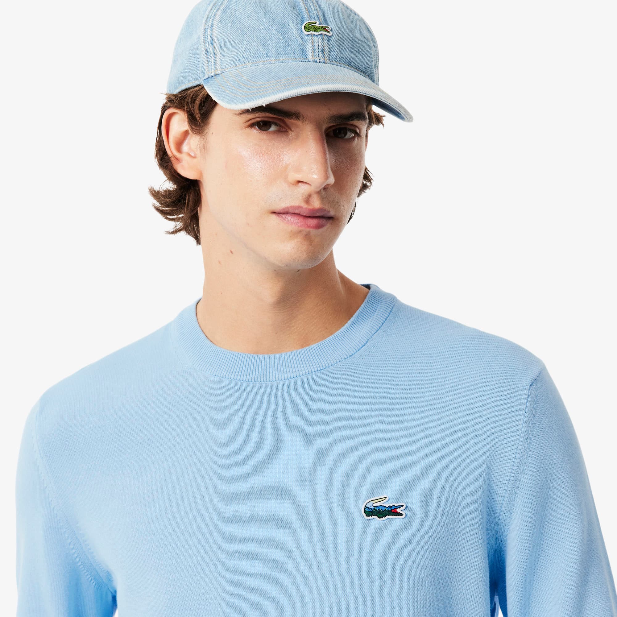 Men's Cotton Landscape Crocodile Sweater - Sweaters & Sweatshirts