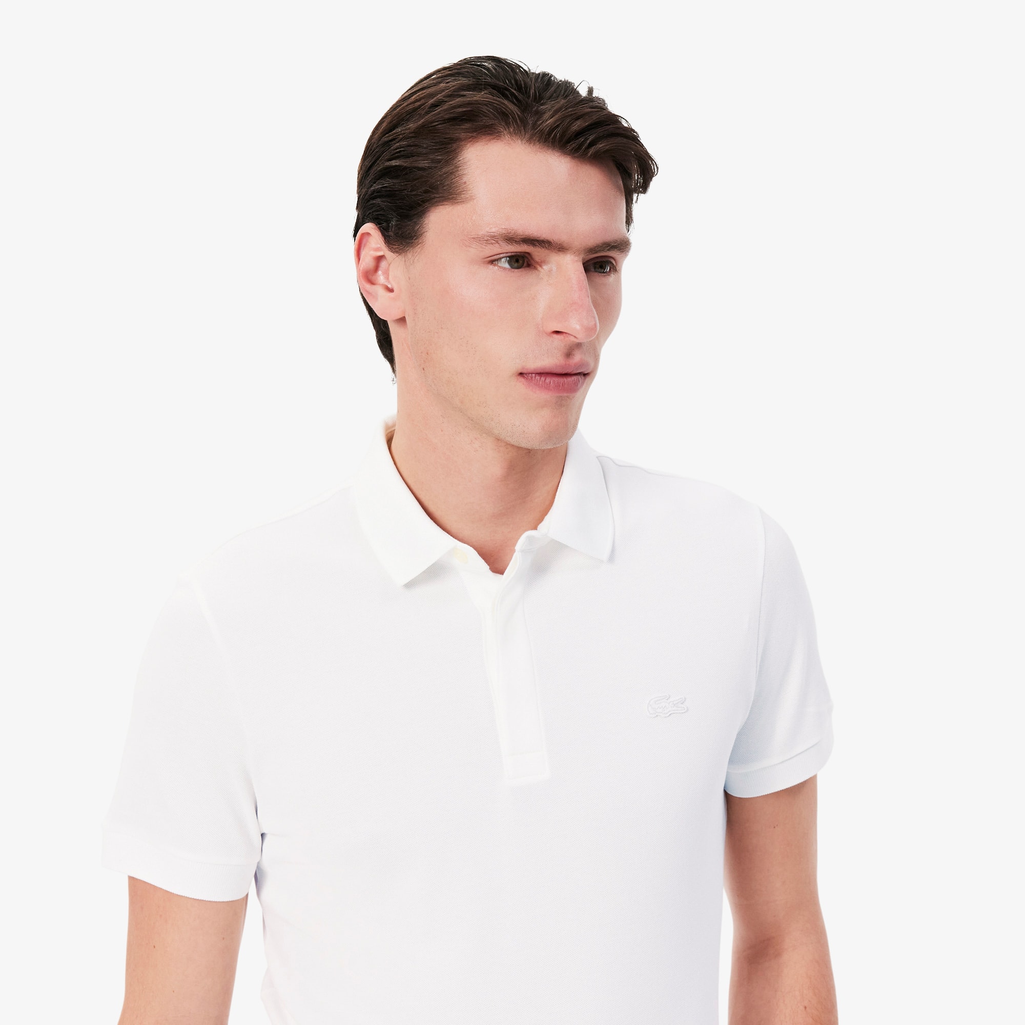 Men's Regular Fit Paris Stretch Piqué Polo - Polo Shirts