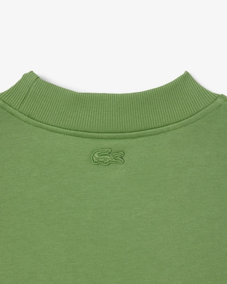 Embroidered Fleece Sweatshirt