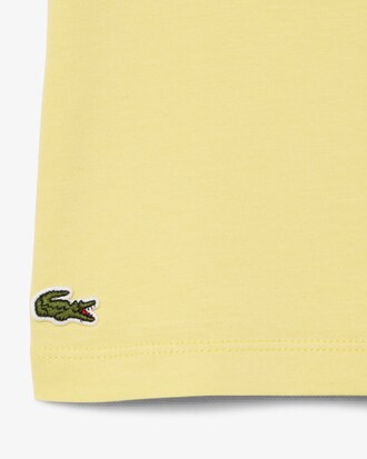 Textured Lacoste Cotton T-Shirt