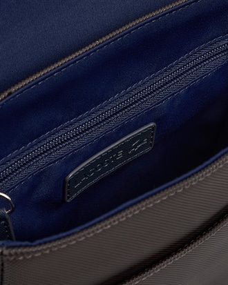 Crossbody Cl&aacute;sica con Cierre de Solapa para Hombre