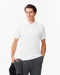 Polo con insignia L.12.12 de corte clásico