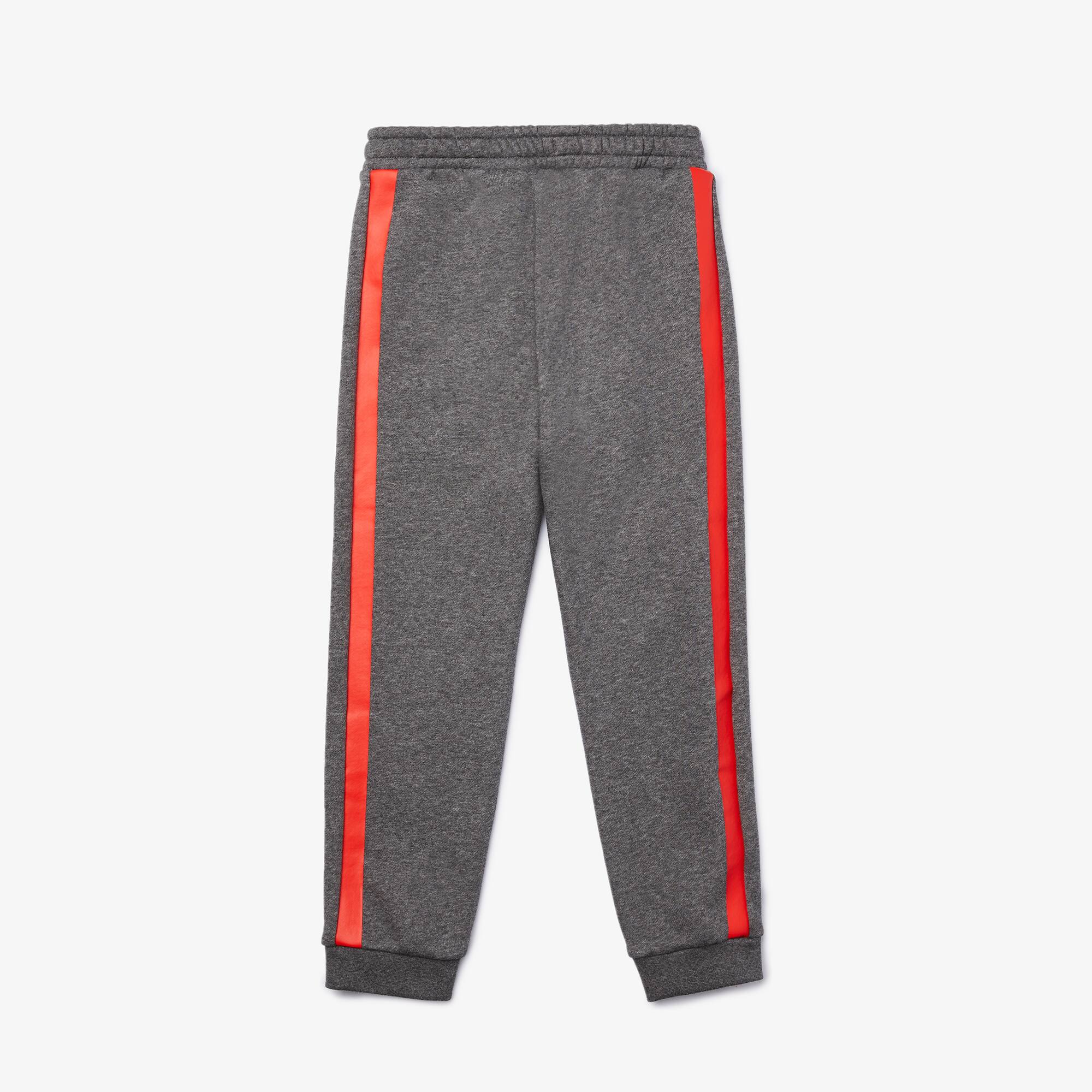 lacoste tracksuit orange