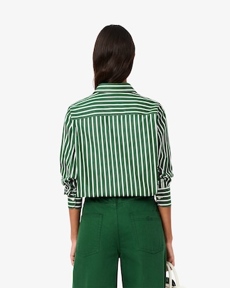 Camisa Para mujer oversize de popelina de algodón