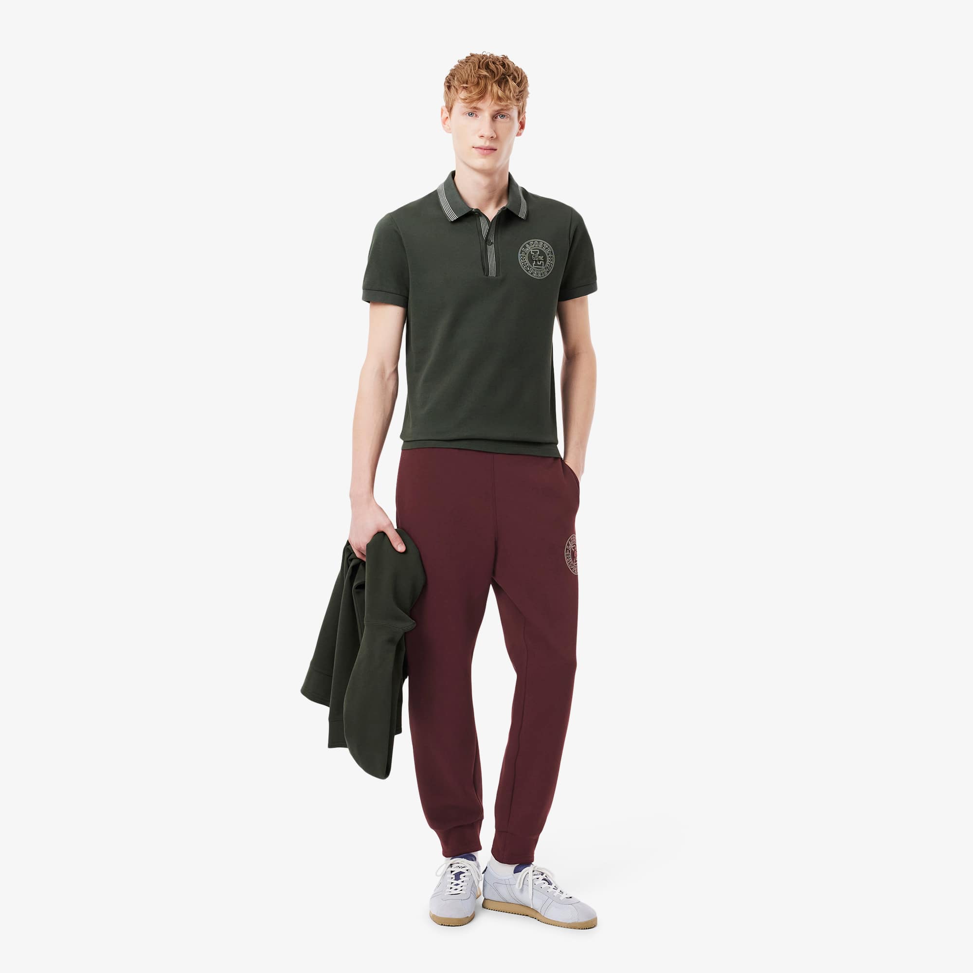Lacoste Men's Double Faced Piqué Sweatpants