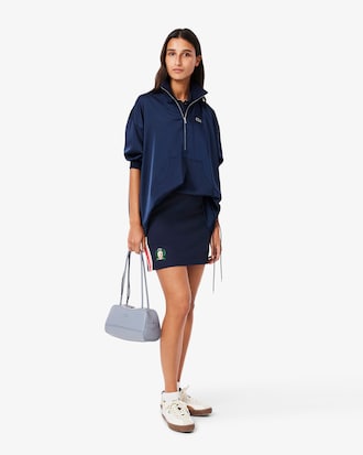 Falda Para Mujer Made In France En Piqu&eacute; Texturizado