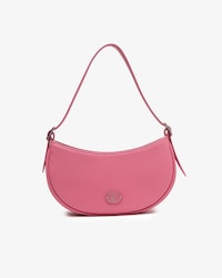 Top Grain Leather Halfmoon Bag