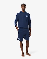 Men's Straight Fit Fleece Loungewear Shorts