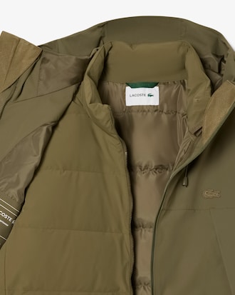 Men's 3-in-1 Water-Repellent Padded Parka