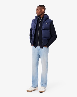 Men's Wool Zip-Up Sweater