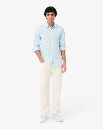 Men's 5-Pocket Straight Cut Indigo Jeans