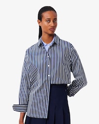Women's Oversized Cotton Button Down Shirt