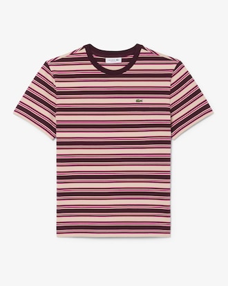 Playera de Tejido Jersey de Rayas