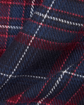 Cotton Plaid Pajama Set