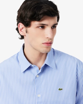 Regular Fit Striped Pinpoint Shirt