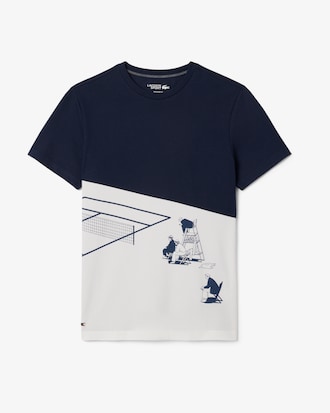 Men's Tennis Heritage Graphic Print T-Shirt