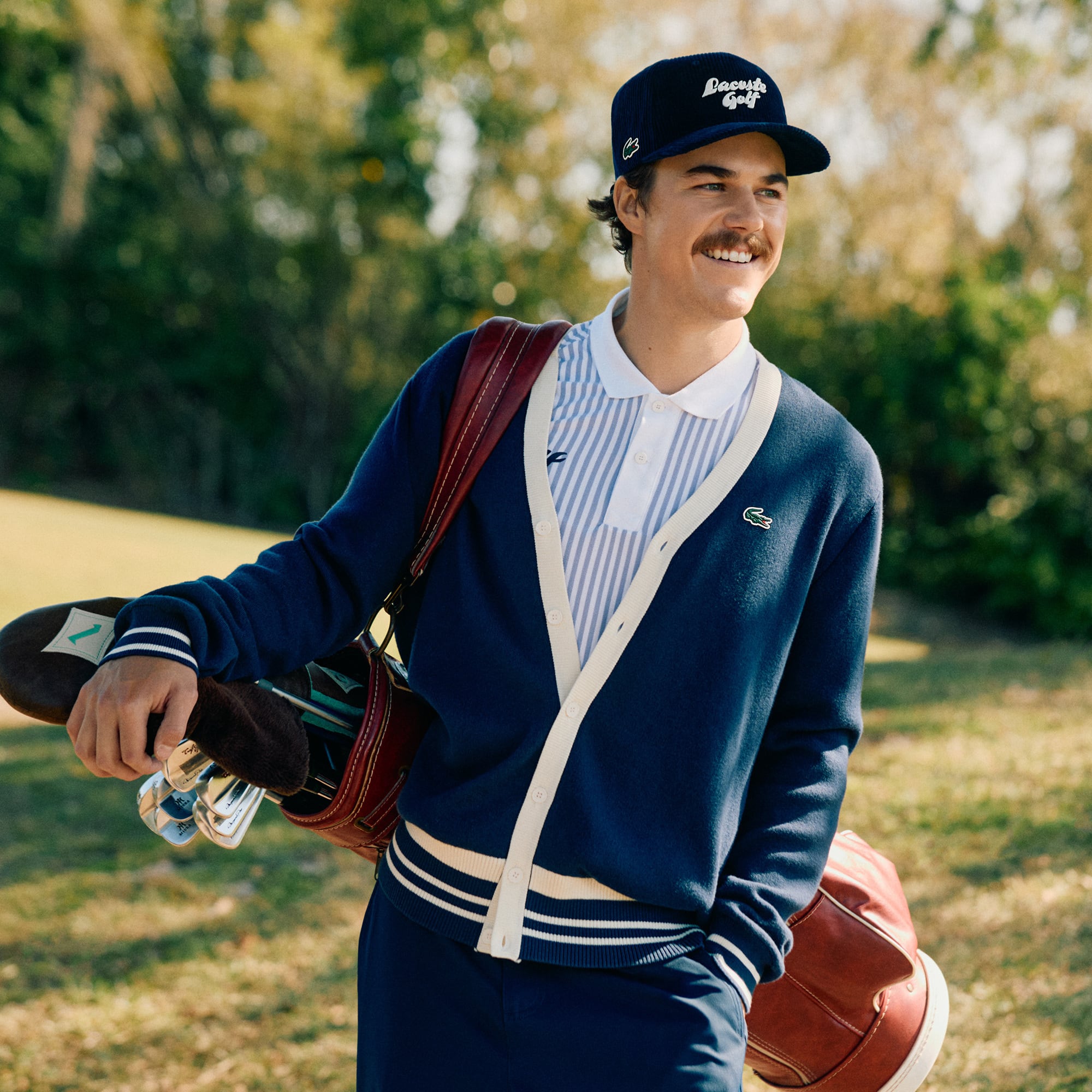 Men's Golf Cardigan - Golf Collection - New In 2026 | Lacoste