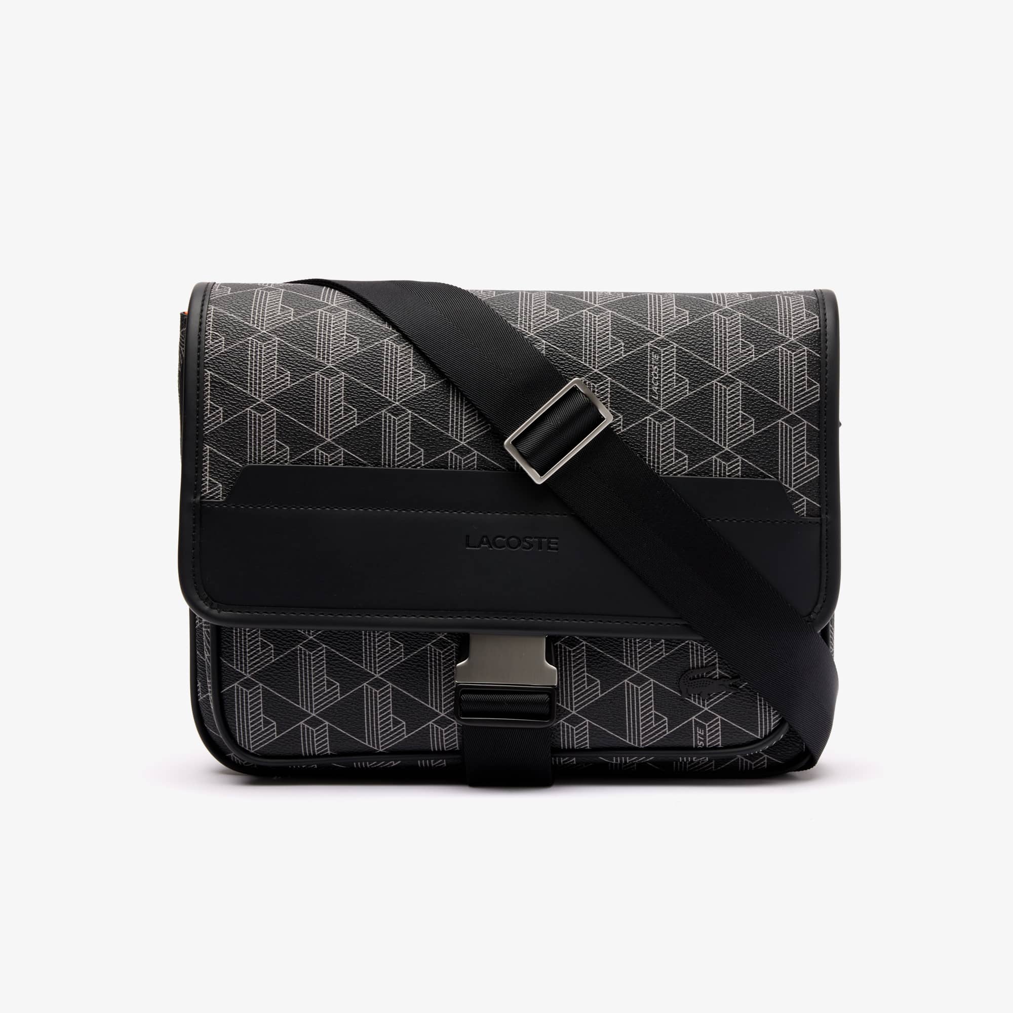 LACOSTE バック 黒 Large The Blend Flap Close Bag - Bags - New In 2026 | Lacoste