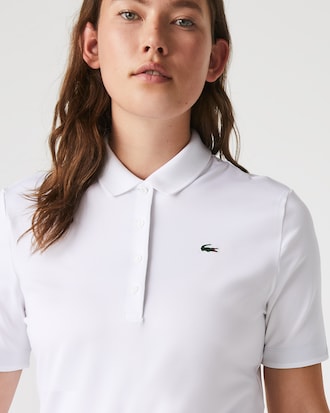 Women's Slim Fit UV Protect Stretch Golf Polo