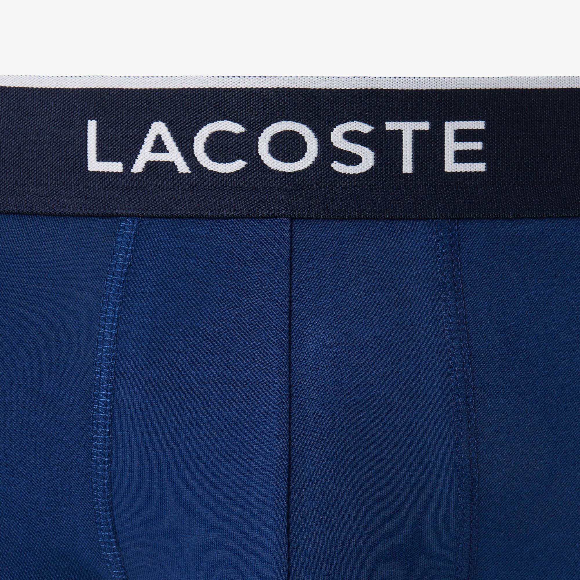 Men's 3-Pack Stretch Trunks - Underwear - New In 2025 | Lacoste