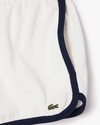 Women's Cotton Terry Contrast Accent Shorts