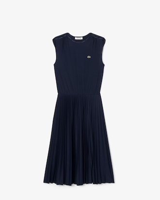 Women's Sleeveless Pleated Dress