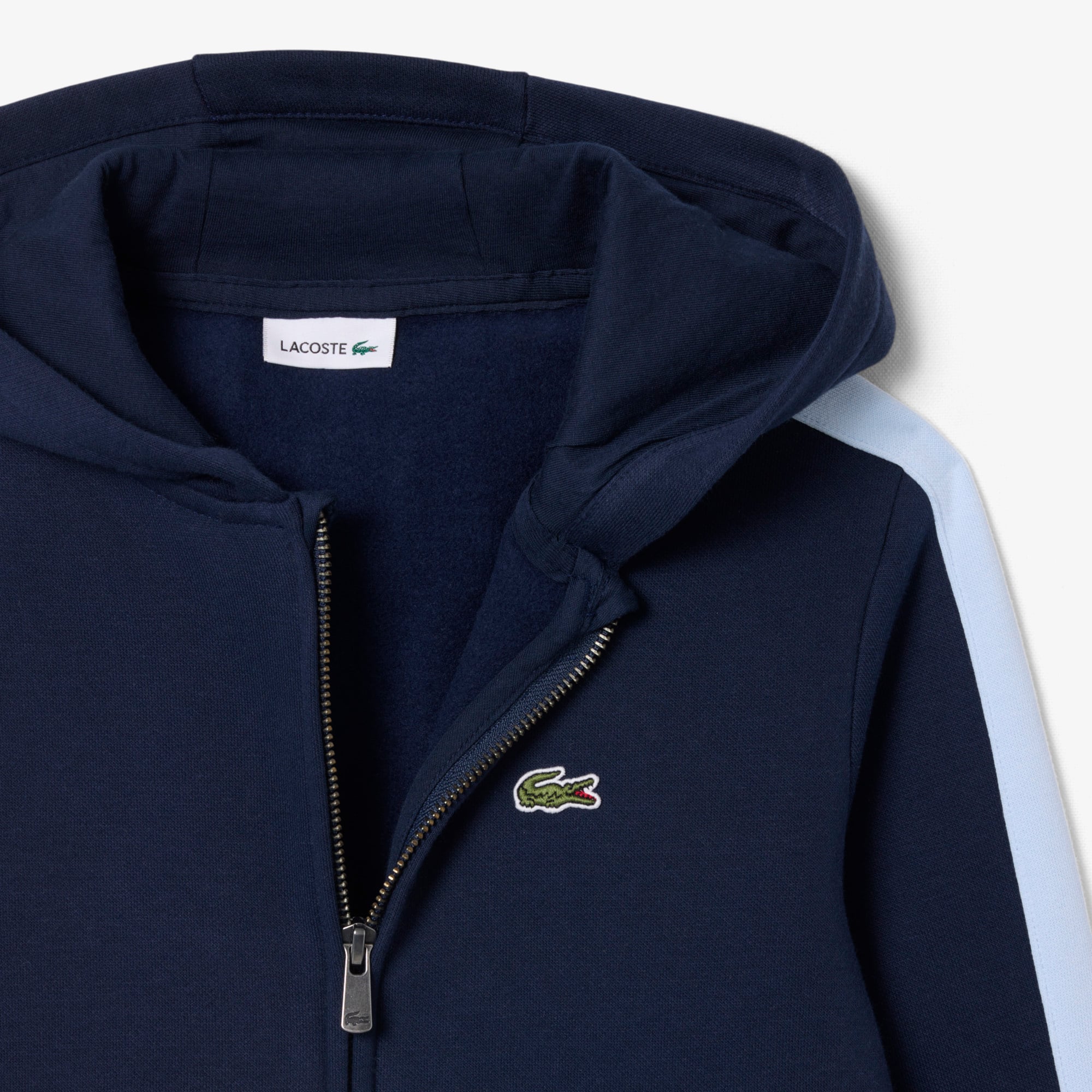 Zipped Fleece Hoodie