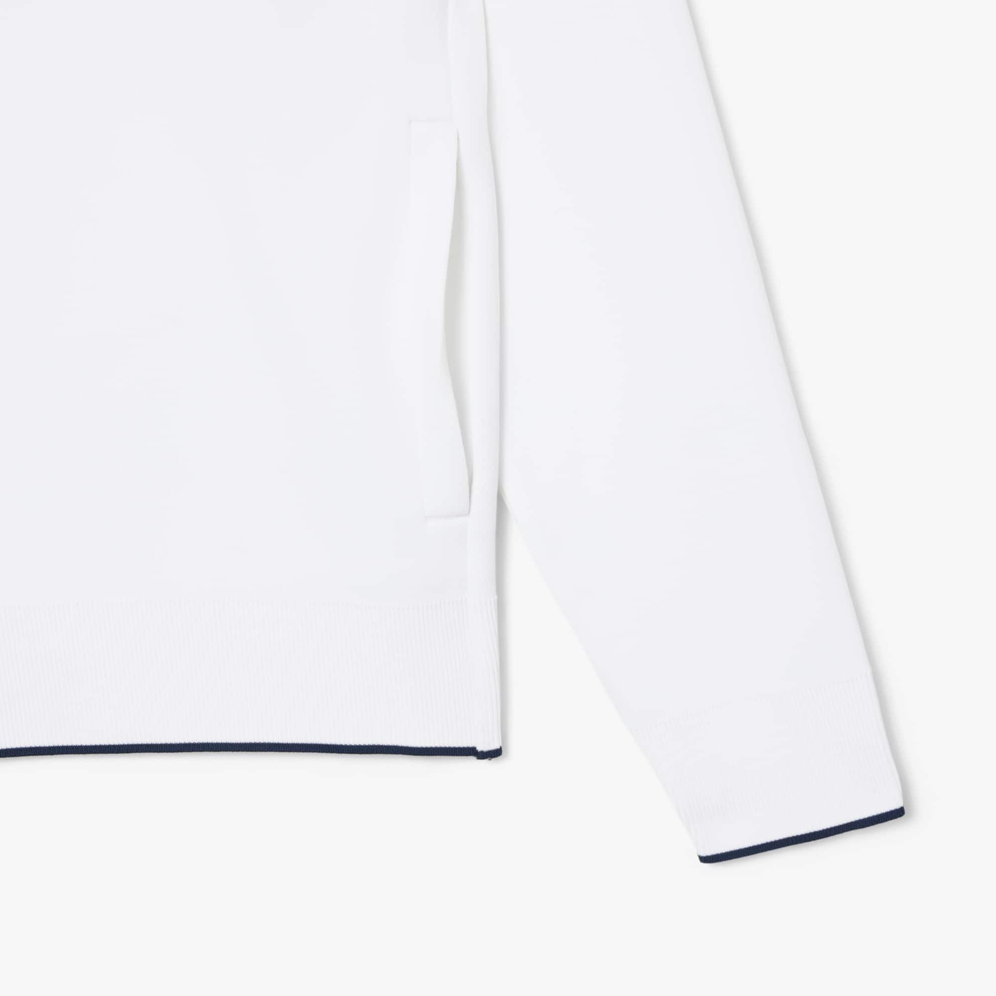 Tennis Heritage Polo Collar Zipped Sweatshirt - Sweaters
