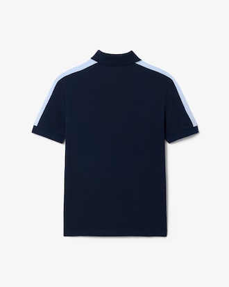 Polo Petit Piqu&eacute; color-block