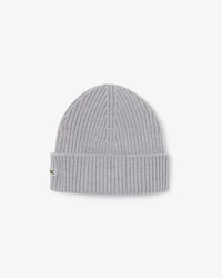 Unisex Rib Knit Brushed Wool Beanie