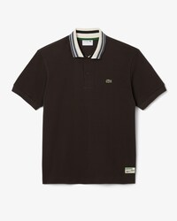 Men's Made In France Classic Fit Stripe Collar Polo