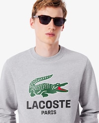 Men's Classic Fit Printed Crew Neck Sweatshirt