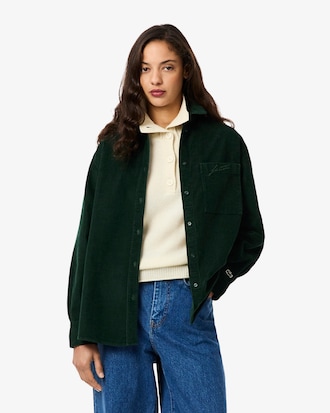 Women's Oversized Corduroy Overshirt