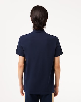 Men's Regular Fit Stretch Mini Piqué Polo