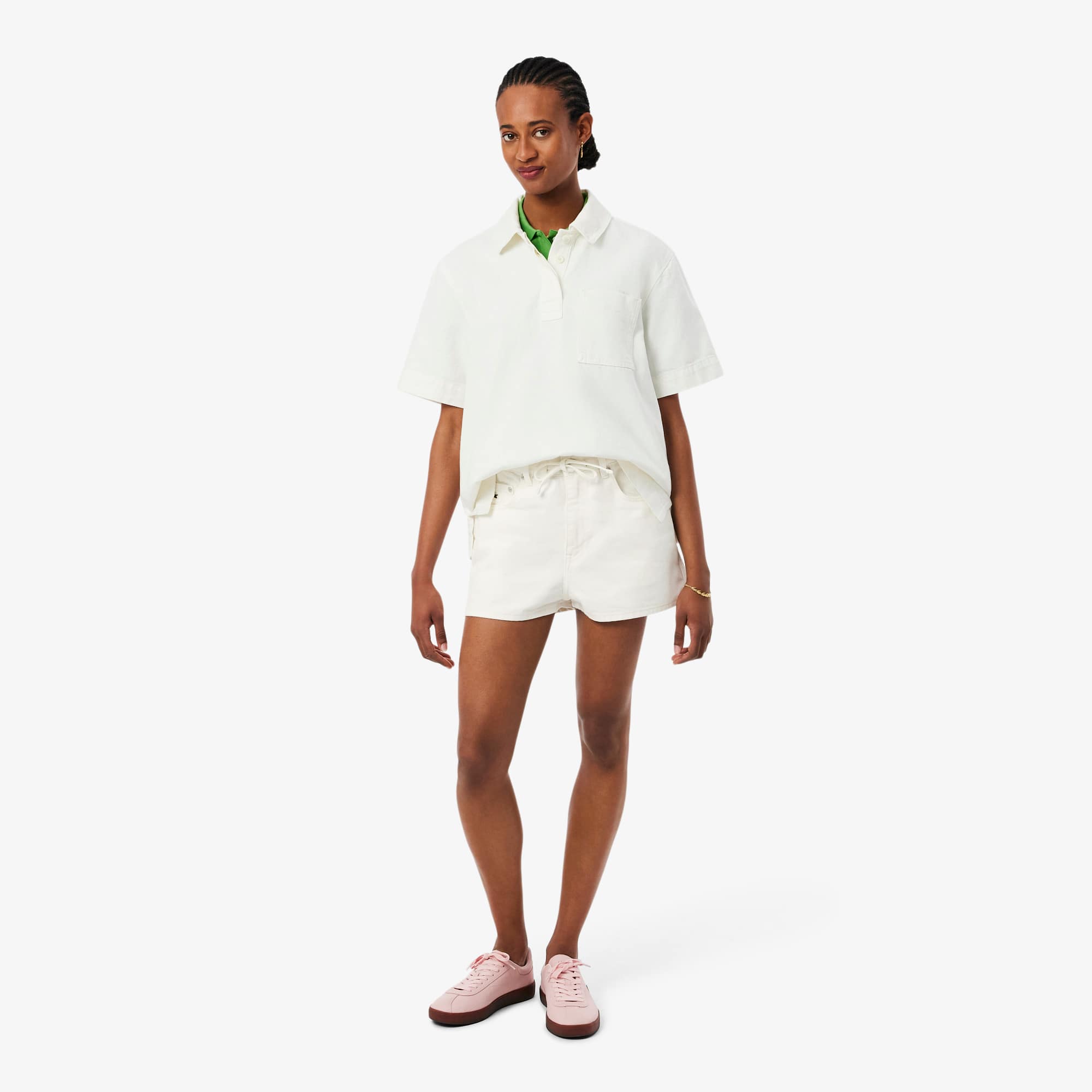 Cotton Denim Shorts - Shorts & Skirts - New In 2026 | Lacoste