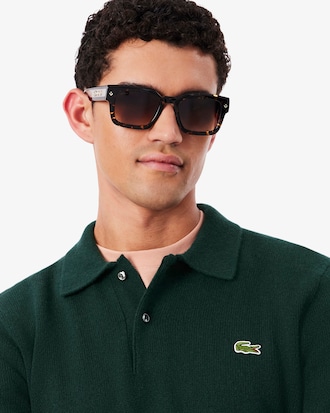 Cashmere Polo Collar Sweater