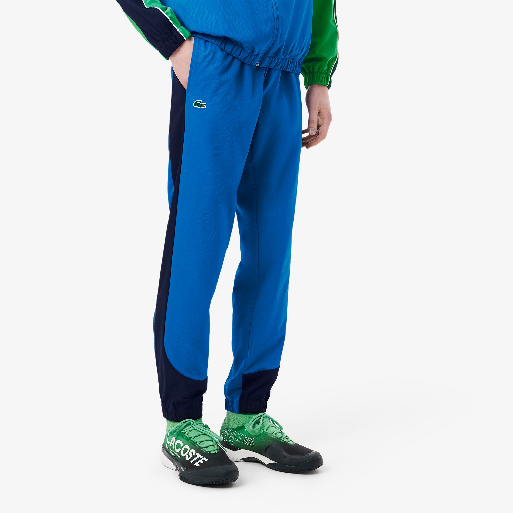 LACOSTE ジャージ US M Men's Stretch Tennis Tracksuit - Recycled Materials - New In 2026