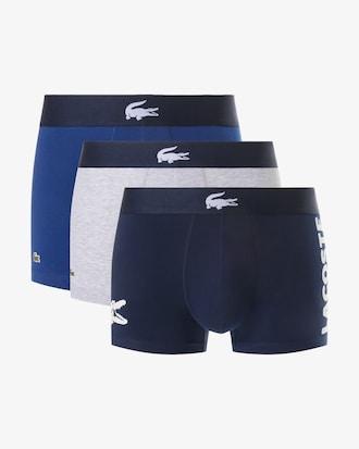 Men's 3-Pack Stretch Cotton Trunks