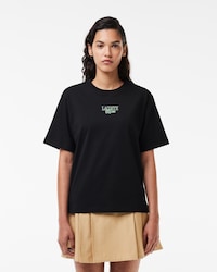 Women's Relaxed Fit Printed Cotton T-Shirt 