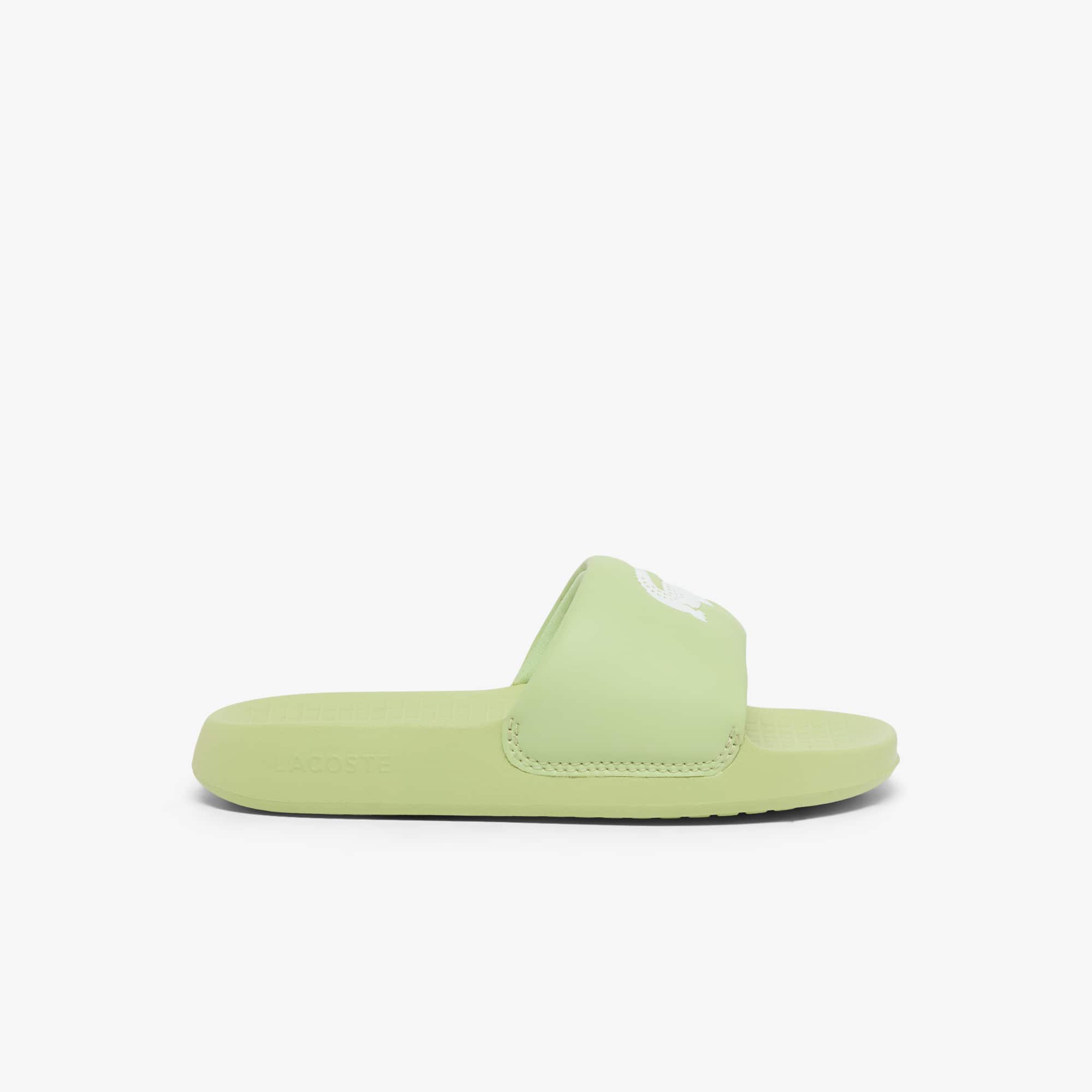 Lacoste Children's Serve Slides 1.0 In Green