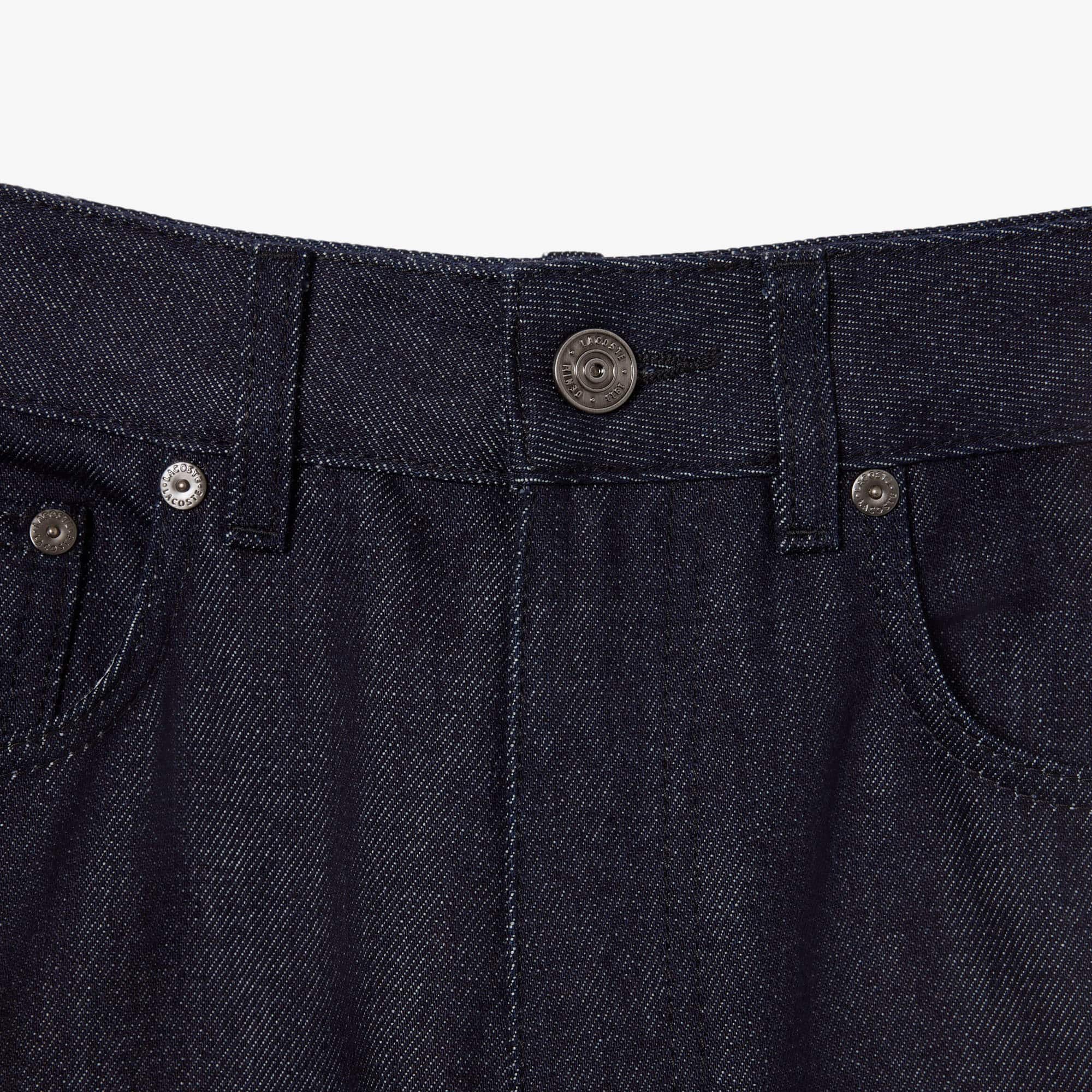 Runway Straight Leg Denim Jeans