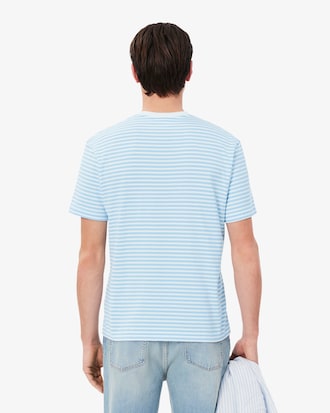 Men's Striped Heavy Cotton T-Shirt